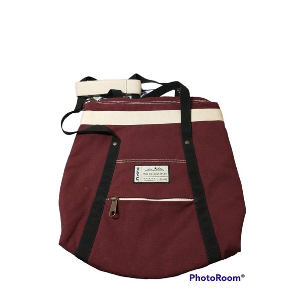 Kavu Bags Kavu Swap Meet Convertible Tote Backpack Bag Burgundy